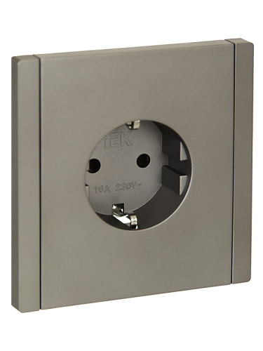 FORTE&PIANO Роз. с з/к з/ш б/к 16А FP513 ст. IEK | код FP-R14-16-1-K46 | IEK