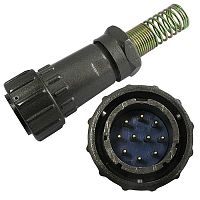 Разъём быстроразъёмный SZC FQ24-10pin TJ-12, 10-ти контакнтый | код 106977 | SZC