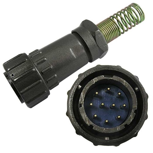 Разъём быстроразъёмный SZC FQ24-10pin TJ-12, 10-ти контакнтый | код 106977 | SZC