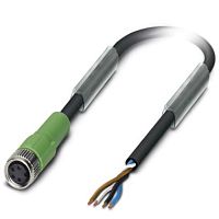 Кабель для датчика / исполнительного элемента SAC-4P- 1,5-PVC/M 8FS | код 1415550 | PHOENIX CONTACT