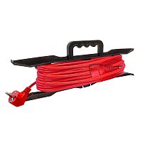 Удлинитель-шнур на рамке 1х50м с заземл. 10А IP20 2.2кВт ПВС 3х1 DOMTOK 2482