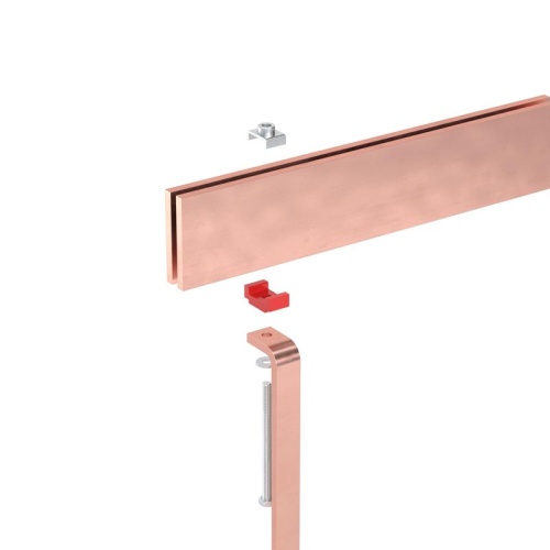 Струбцина 25мм 2 шины на фазу DKC R5BBCC225 Струбцина 25мм 2 шины на фазу DKC R5BBCC225