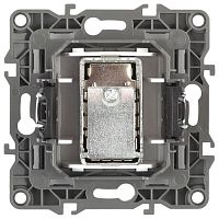 Розетка TV проходная, Эра12, медь, 12-3102-14 | код Б0027439 | ЭРА