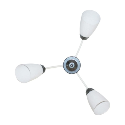 Светильник Китти 131 бел. хром (плафон П0475) НПБ 01-3х60-194 Е27 ИУ | код 1005404447 | Элетех фото 3 Светильник Китти 131 бел. хром (плафон П0475) НПБ 01-3х60-194 Е27 ИУ | код 1005404447 | Элетех фото 3