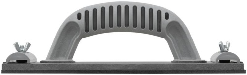 Терка для нажд.бумаги пластиковая с мет.прижимом, черная 230х105 мм | код 39720М | FIT фото 3