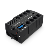 Источник бесперебойного питания line-interactive BR 1200Ва/720Вт фазы 1/1 51 мин Tower Schuko USB | код BR1200ELCD | CyberPower