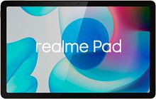 Планшет Realme Pad RMP2103 Helio G80 (2.0) 8C RAM4Gb ROM64Gb 10.4 IPS 2000x1200 Android 11 золотистый 8Mpix 8Mpix BT GPS WiFi Touch microSD 1Tb 7100mAh 12hr до 1656hrs | код 1888888 | REALME