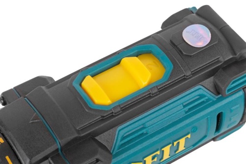 Дрель-шуруповерт аккумуляторная 14.4В 0-450/1550об/мин 23Нм 2 (Li-Ion) 1.3А.ч FIT 80198