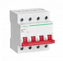 Выключатель нагрузки 4п 63А 400В City9 Set | код. C9S16463 | Systeme Electric