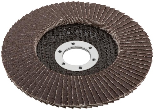 Круг лепестковый торцевой кальцинированный 125мм Р 80 FIT 39954 фото 5