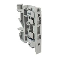 Клемма винтовая JXB-4/35RD для плавких вставок 5х20 серая | код plc-jxb-4/35RD-gy | EKF