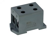 Клемма серая, 4 подключения 25-150мм 1000V 250/320А | код KL1501P2WGY | INPIN