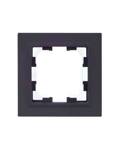 BRITE Рамка 1-местная IP44 РУ-1-БрГ-44 графит | код BR-M12-44-K53 | IEK фото 2