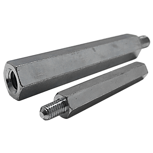 Стойка металлическая резьбовая h=100mm, d=8mm, с резьбой M5 | код MMF1005D08 | MOREK