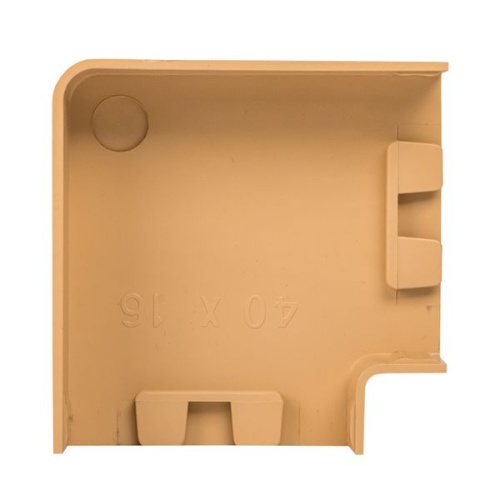 Поворот 90 гр, (40х16) (4 шт) светлое дерево-Plast | код abl-40-16x4 | EKF фото 4