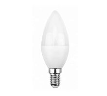 Лампа светодиодная 9.5Вт Свеча (CN) 2700К тепл. бел. E14 903лм | код 604-023 | Rexant
