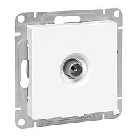 Эпика Механизм розетки TV оконечная белый EKF | код UP1-SOW-TV-3 | EKF