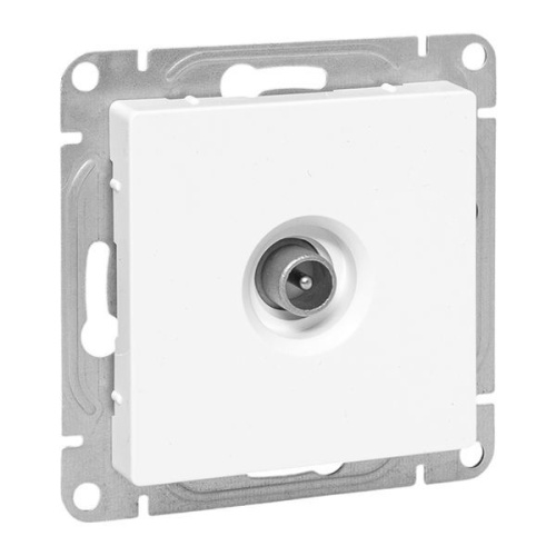 Эпика Механизм розетки TV оконечная белый EKF | код UP1-SOW-TV-3 | EKF