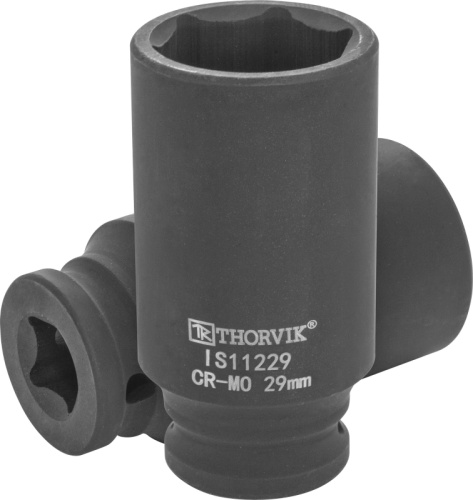 IS11229 Головка торцевая ударная глубокая 1/2DR, 29 мм | код IS11229 | Thorvik