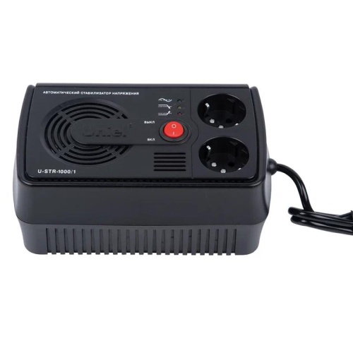 Стабилизатор напряжения U-STR-1000/1 Standard Courage 1000В.А Uniel 09620 фото 3