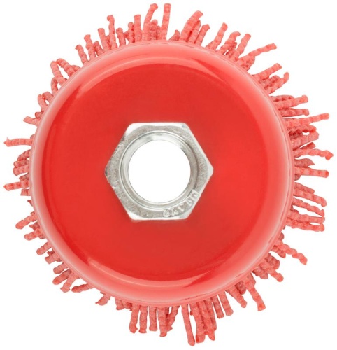 Корщетка-чашка нейлоновая, гайка М14, Профи 65 мм | код 38796 | FIT фото 5 Корщетка-чашка нейлоновая, гайка М14, Профи 65 мм | код 38796 | FIT фото 5