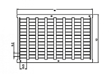 TMC5.2-96/11...20V Маркировка клемм TU/TP/TC сеч. 2,5мм2, шир. 5.2мм, с нумер. 11...20, вертикал., шт | код TMC5.2-96/11...20V | SUPU