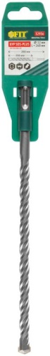 Бур по бетону SDS PLUS ''Профи'' с двойной резьбой 12x260 мм | код 32936 | FIT фото 3