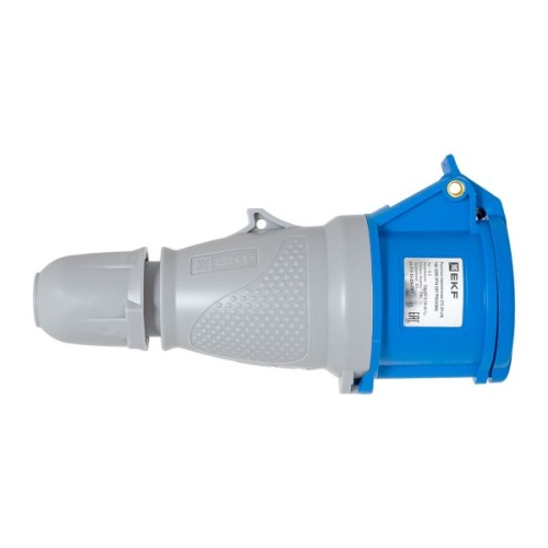 Розетка переносная 213 2Р+РЕ 16А 220В IP44 PROxima | код ps-213-16-220-PRO | EKF фото 4