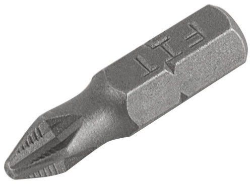 Биты кованые сталь S2 односторонние 25 мм PH2 Профи 2 шт блистер | код 57502 | FIT Биты кованые сталь S2 односторонние 25 мм PH2 Профи 2 шт блистер | код 57502 | FIT