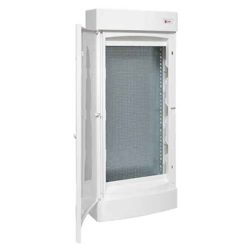 Щит слаботочный навесной Unix белая дверь 4габаритIP40 PROxima | код ux-4m-nw | EKF фото 3