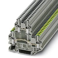Проходные клеммы UTTB 4-PE/L | код 3044746 | PHOENIX CONTACT