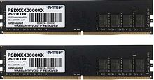 Память DDR4 2x4GB 2666MHz Patriot PSD48G2666K Signature RTL PC4-21300 CL19 DIMM 288-pin 1.2В single rank Ret | код 1833604 | PATRIOT