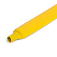 Трубка термоусадочная ТУТ (HF)-16/8 желт. (уп.50м) | код 82940 | КВТ