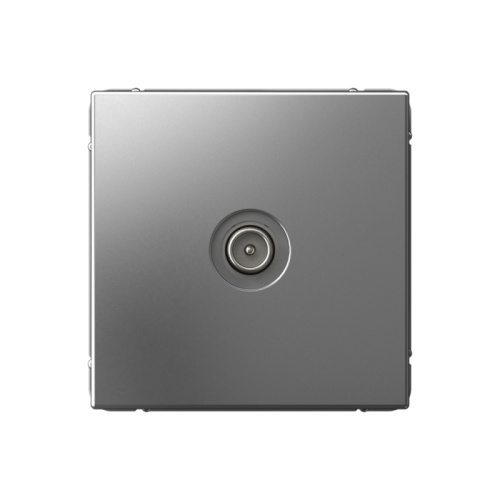 ARTGALLERY TV РОЗЕТКА проходная 4DB, механизм, СТАЛЬ | код GAL000992 | Systeme Electric