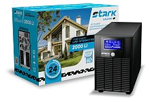 Источник бесперебойного питания line interactive 2000ВА Stark Country 2000 Li (max зарядный ток 20А) | код SC 2000 LI | STARK Country