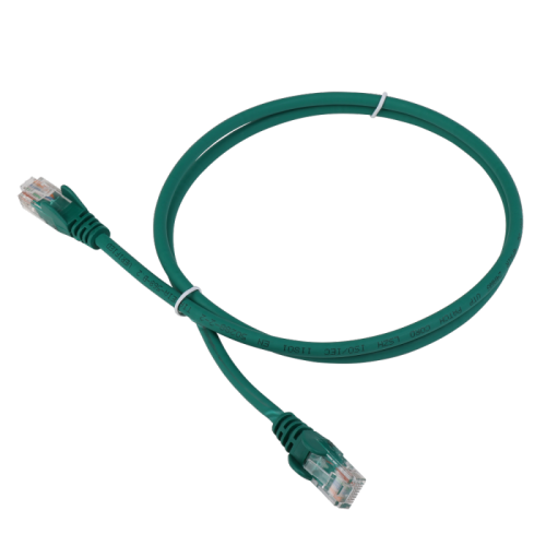 Патч-корд LANMASTER LSZH UTP кат.6, 7.0 м, зеленый | код LAN-PC45/U6-7.0-GN | LANMASTER