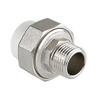 Соединитель PPR разъемный с переходом на нар. р. 63х2" | код. VTp.761.0.06309 | VALTEC