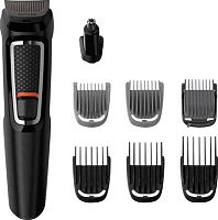 Триммер Philips MG3730/15 черный (насадок в компл:8шт) | код 1025813 | PHILIPS
