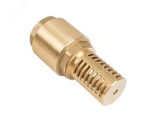 Обратный клапан 1/2' с сеткой (сетка-латунь, толкатель-латунь) | код 11563 | Unipump