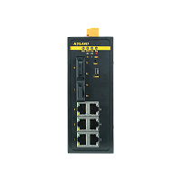 Коммутатор SICOM3000A-LITE-2S6T-SC60-L2-L2 300071552 2 100Base-FX single mode fiber ports, SC connector, 1310nm, 60km, 6 10/100Base-TX ports, Console Port Mini U | код 00-06151668 | Kyland