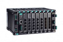 Коммутатор MDS-G4028-T Layer 2 full Gigabit modular managed Ethernet switch with 4 fixed Gigabit ports, 6 slots for optional 4-port GE/FE modules, 2 slots for isolated power modules, up to 28 Gigabit ports, t: -40/75 | код 00-06132184 | MOX