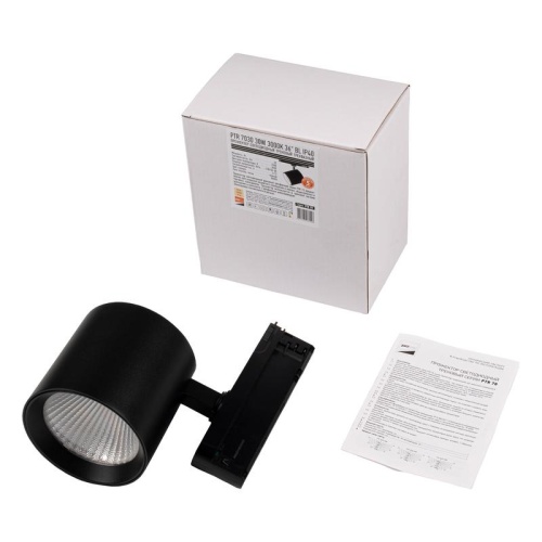 Светильник трековый трехфазный ДПО 7020 LED-30 Вт 3300 Лм 3000К IP40 черный 36° 180–265В Jazzway | код 5062528 | JazzWay фото 4 Светильник трековый трехфазный ДПО 7020 LED-30 Вт 3300 Лм 3000К IP40 черный 36° 180–265В Jazzway | код 5062528 | JazzWay фото 4