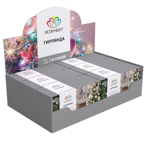 Гирлянда светодиодная "Твинкл Лайт" 10м 80LED бел. 5.7Вт IP20 провод ПВХ прозр. Neon-Night 303-185 фото 6 Гирлянда светодиодная "Твинкл Лайт" 10м 80LED бел. 5.7Вт IP20 провод ПВХ прозр. Neon-Night 303-185 фото 6