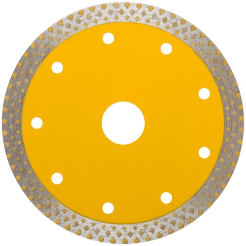 Диск отрезной алмазный универс. 125х1.6х10х22.2мм сухая и влажная резка FIT 37532 фото 6