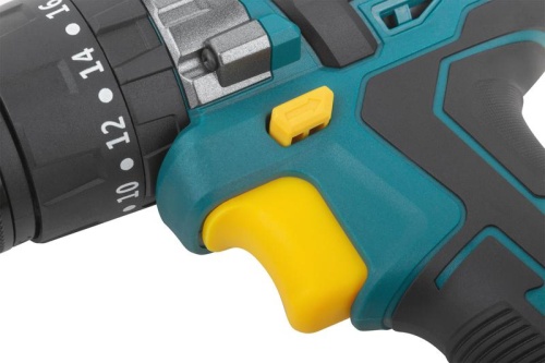 Дрель-Шуруповерт аккумуляторная 20 В, 0-400/1600 об/мин, 55 Нм, 2, Li-Ion 2,0 Ач, 1 ч., бесщеточный, резиновая накладка, кейс | код 79903 | FIT фото 4 Дрель-Шуруповерт аккумуляторная 20 В, 0-400/1600 об/мин, 55 Нм, 2, Li-Ion 2,0 Ач, 1 ч., бесщеточный, резиновая накладка, кейс | код 79903 | FIT фото 4