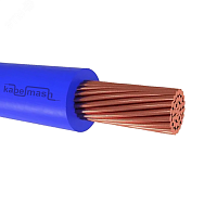 Провод силовой ПуГВ 1х1.5 синий ТРТС многопроволочный | код -БУХТ/785307.1 | КАБЕЛЬМАШ