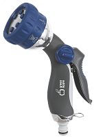 Пистолет-распылитель, металл, 6 режимов (12/48/576) GWHM12-034 | код Б0003090 | GREEN APPLE