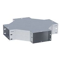 Ответвитель крестообразный 100х200 мм RAL EKF | код x10020008-RAL | EKF