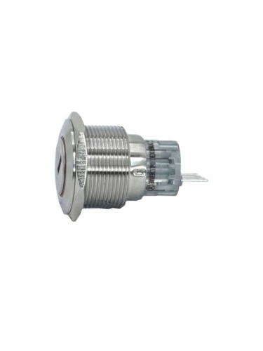 Переключатель GQ22-L-11Y/21/S IP40 1НО+1НЗ на 2 положения с фиксацией замок с ключом I-II d22мм метал. Электротехник ET259214 фото 2 Переключатель GQ22-L-11Y/21/S IP40 1НО+1НЗ на 2 положения с фиксацией замок с ключом I-II d22мм метал. Электротехник ET259214 фото 2