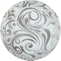 Светильник НПБ-01-2х60-139 М16 Иней 300 матовый белый /клипсы золото индивидуальная упаковка | код 1005204963 | Элетех